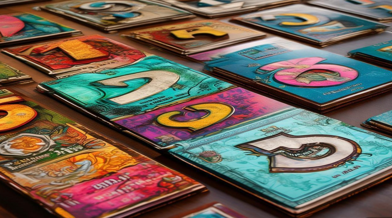 创意英文数字卡片1-10图片，2025最新玩法有哪些？-图1