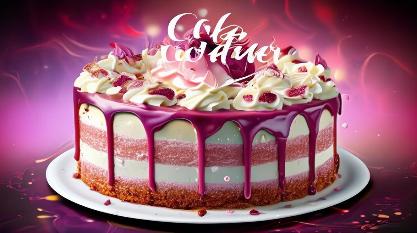 蛋糕创意海报，蛋糕创意海报图片-图1