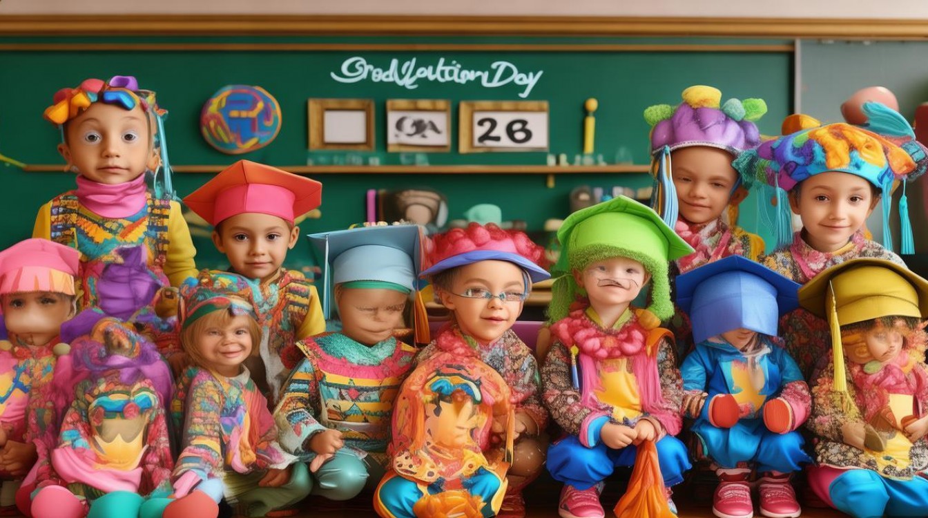 幼儿园创意毕业照造型-图1 幼儿园创意毕业照造型-图1