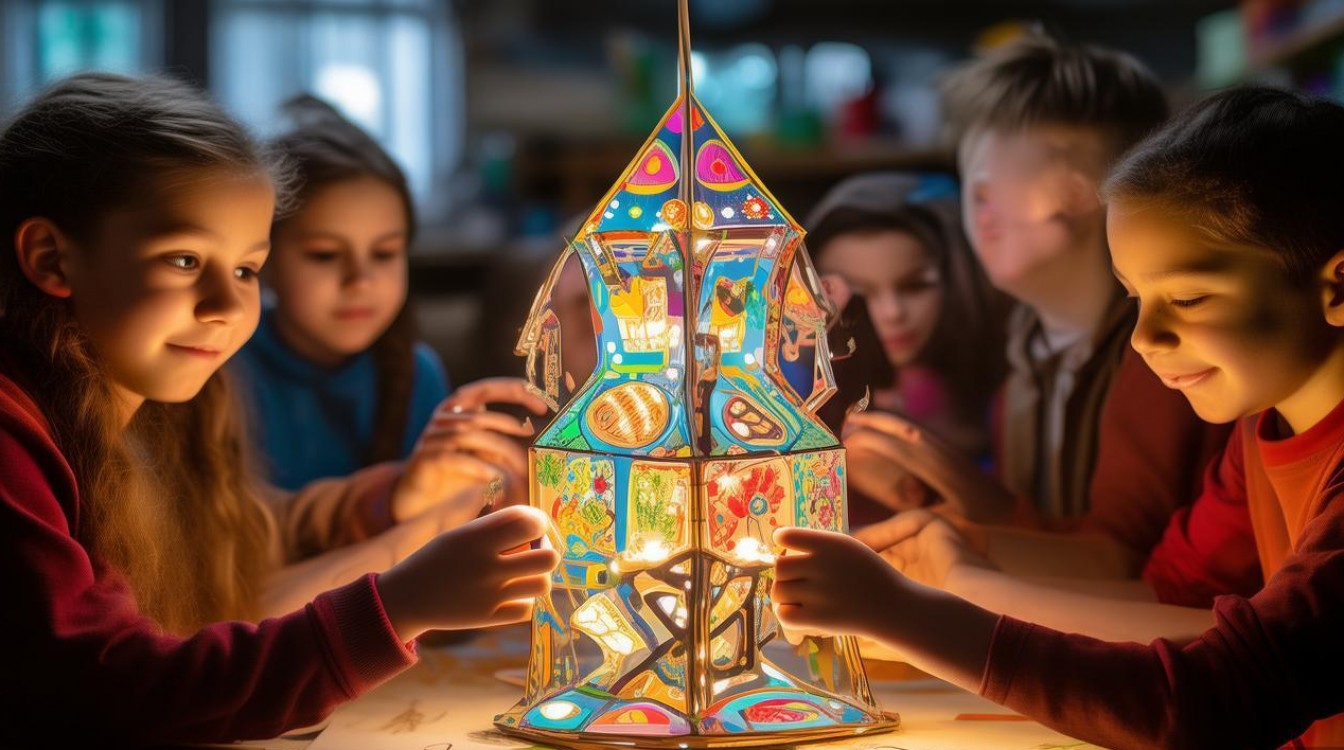 学生创意手工灯火了?这届手工课有多卷?-图1 学生创意手工灯火了?这届手工课有多卷?-图1