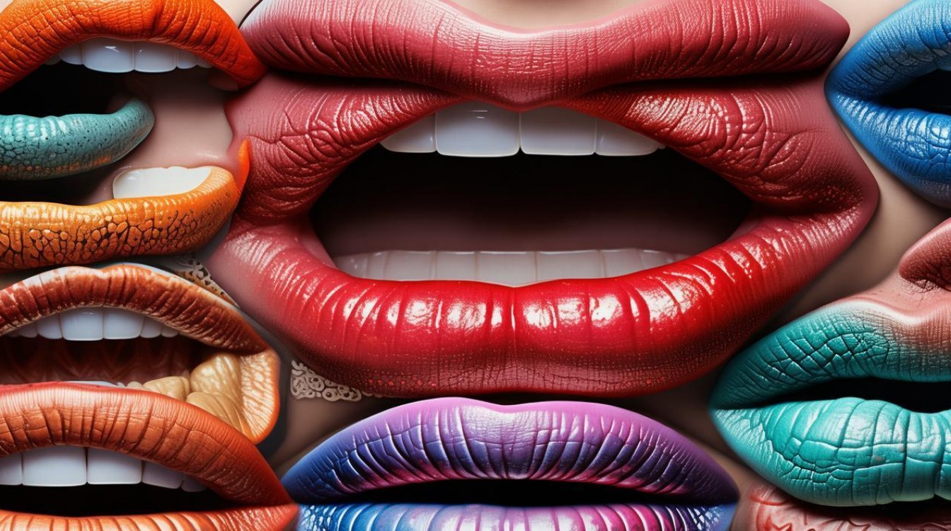 2025最新唇部创意作品有哪些?灵感来源大公开!-图1 2025最新唇部创意作品有哪些?灵感来源大公开!-图1