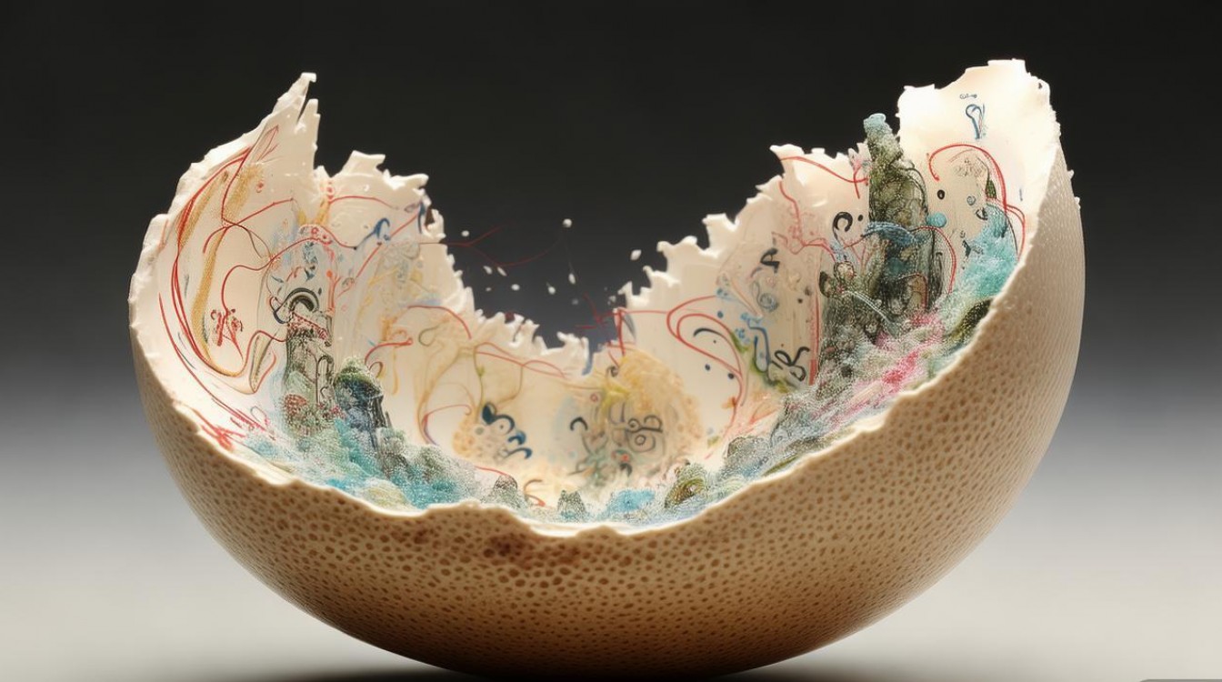 蛋壳创意画2025最新教程,零基础能学会吗?-图1 蛋壳创意画2025最新教程,零基础能学会吗?-图1