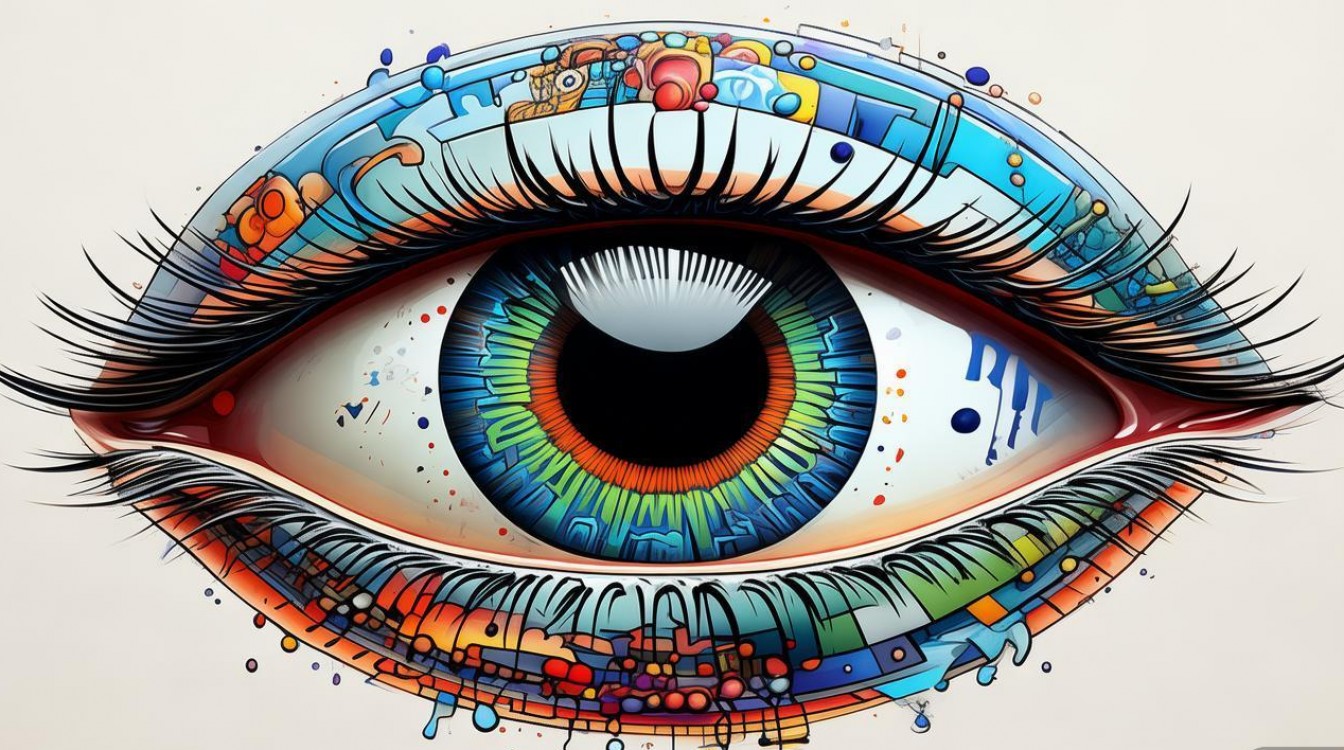 眼睛创意画爆火,AI如何颠覆传统视觉艺术?-图1 眼睛创意画爆火,AI如何颠覆传统视觉艺术?-图1
