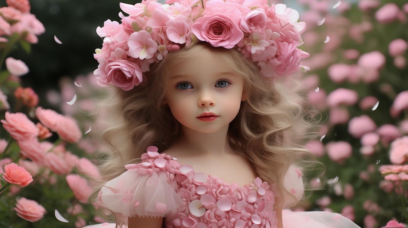 花瓣裙子女孩创意画火了?怎么画的?-图1 花瓣裙子女孩创意画火了?怎么画的?-图1