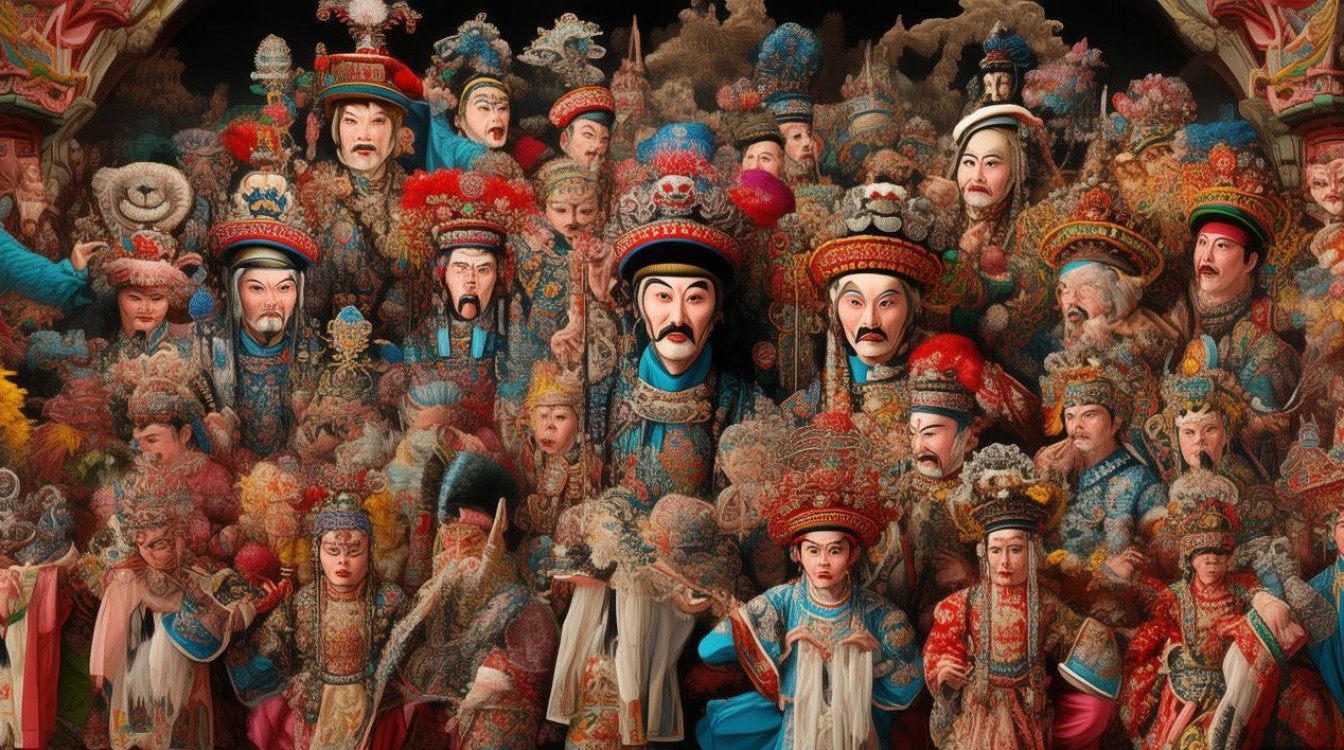 戏曲人物创意画，如何突破传统焕发时代新意？-图1