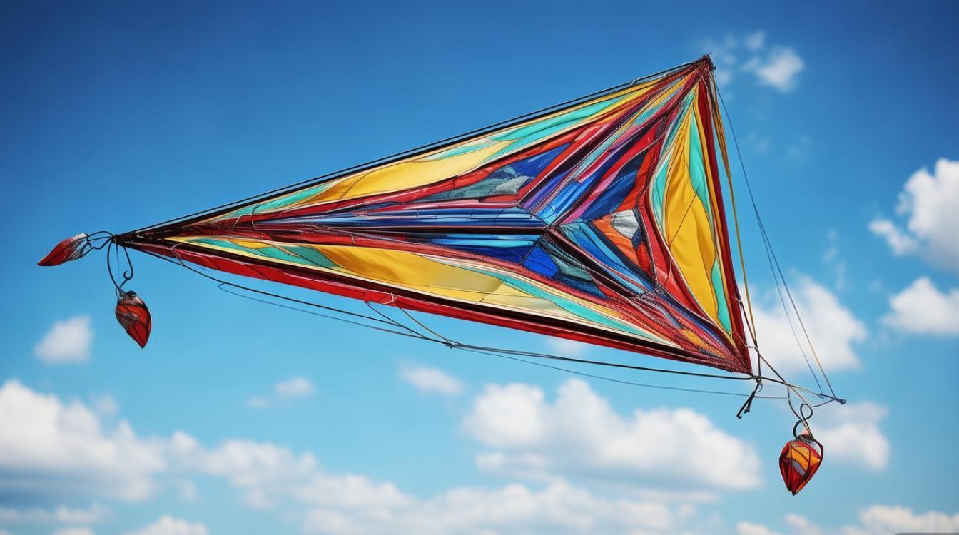 三角风筝创意绘画图片-图1 三角风筝创意绘画图片-图1