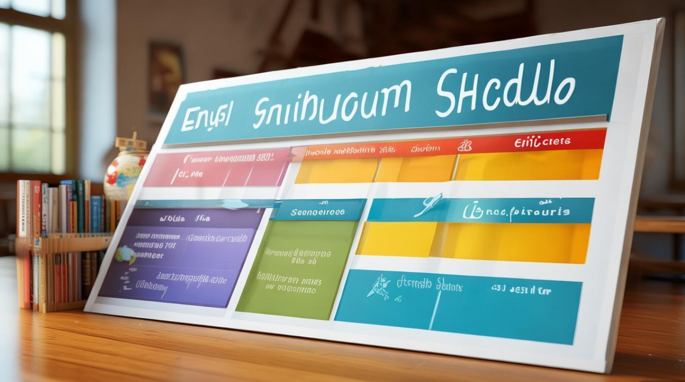 2025创意英文课程表图片火了?这样设计真有效吗?-图1 2025创意英文课程表图片火了?这样设计真有效吗?-图1