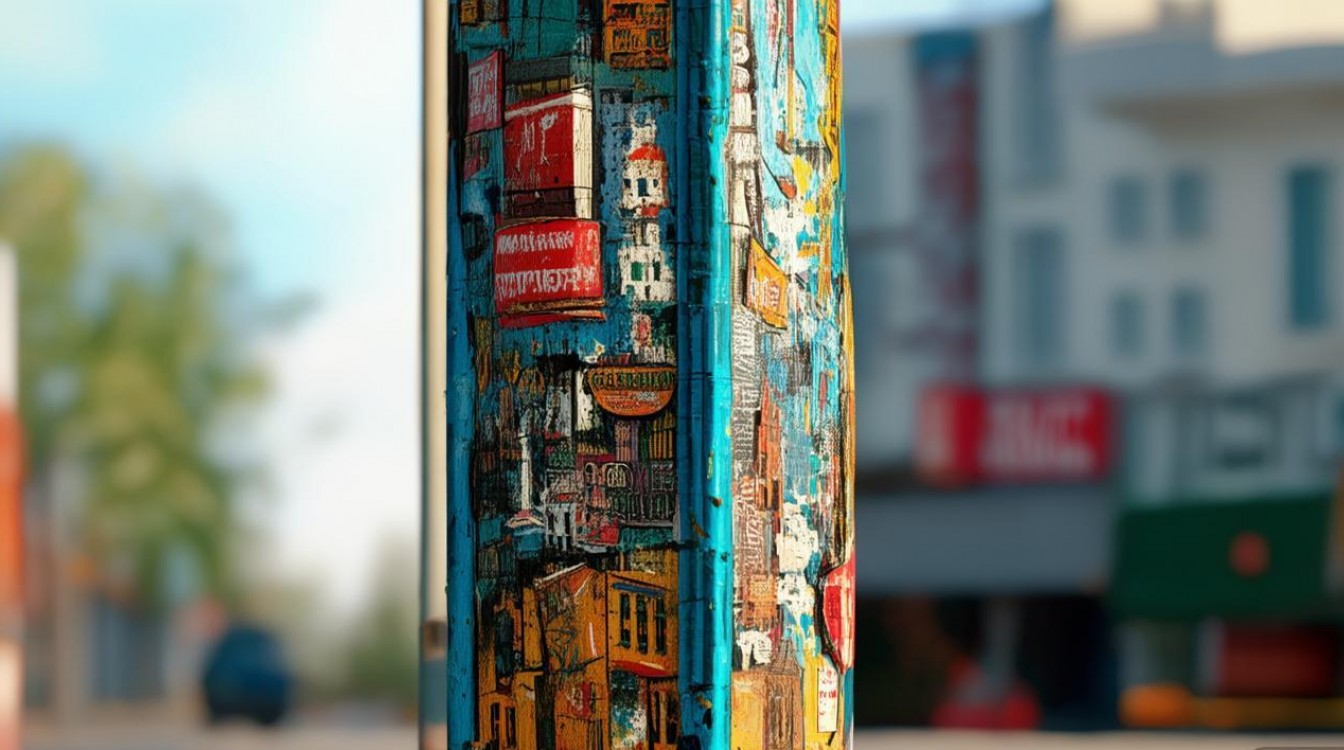 电线杆创意画-图1 电线杆创意画-图1