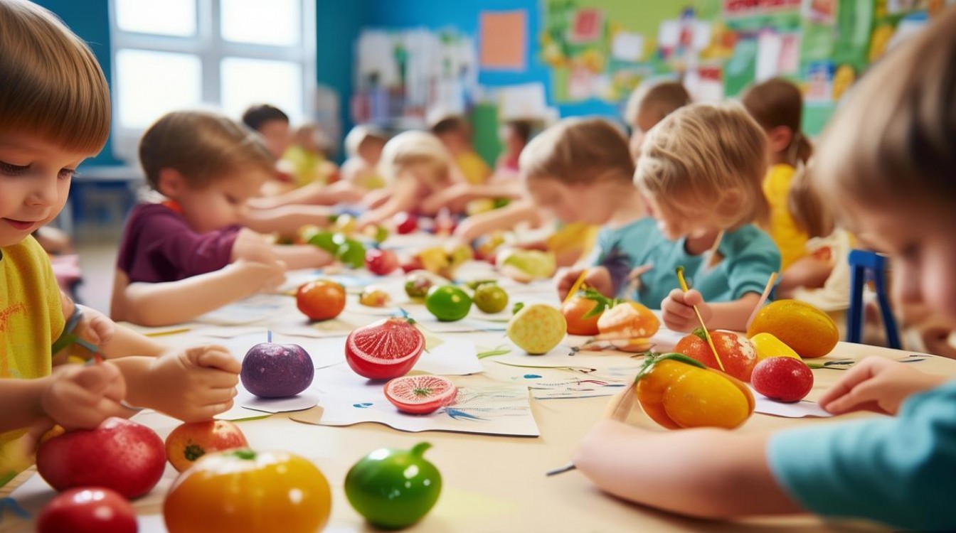 幼儿园水果创意画教案如何设计?-图1 幼儿园水果创意画教案如何设计?-图1