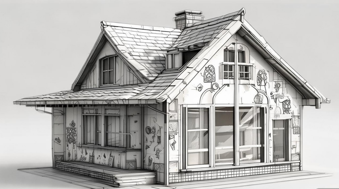 创意简笔画房子-图1 创意简笔画房子-图1