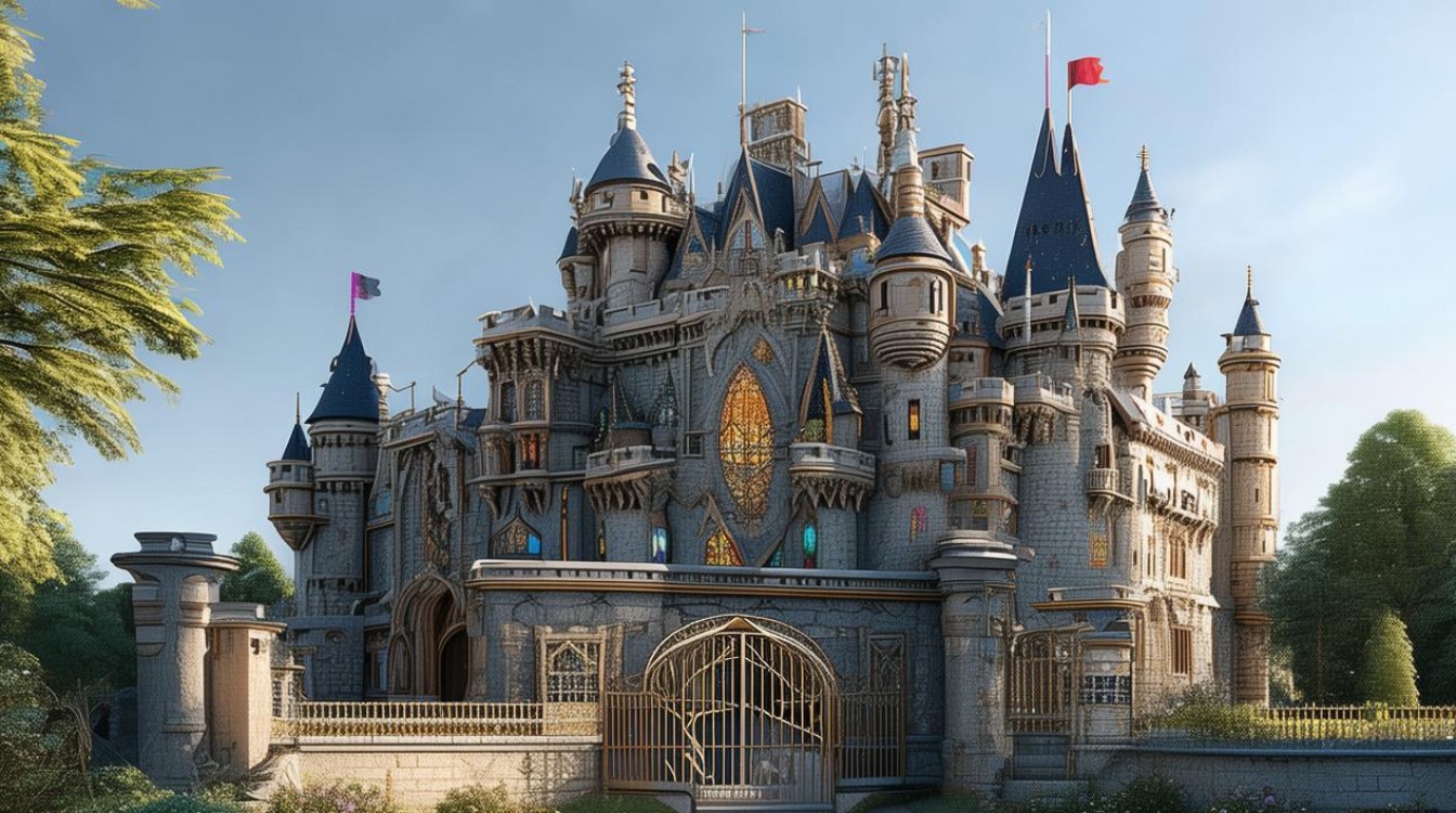 城堡创意手工-图1