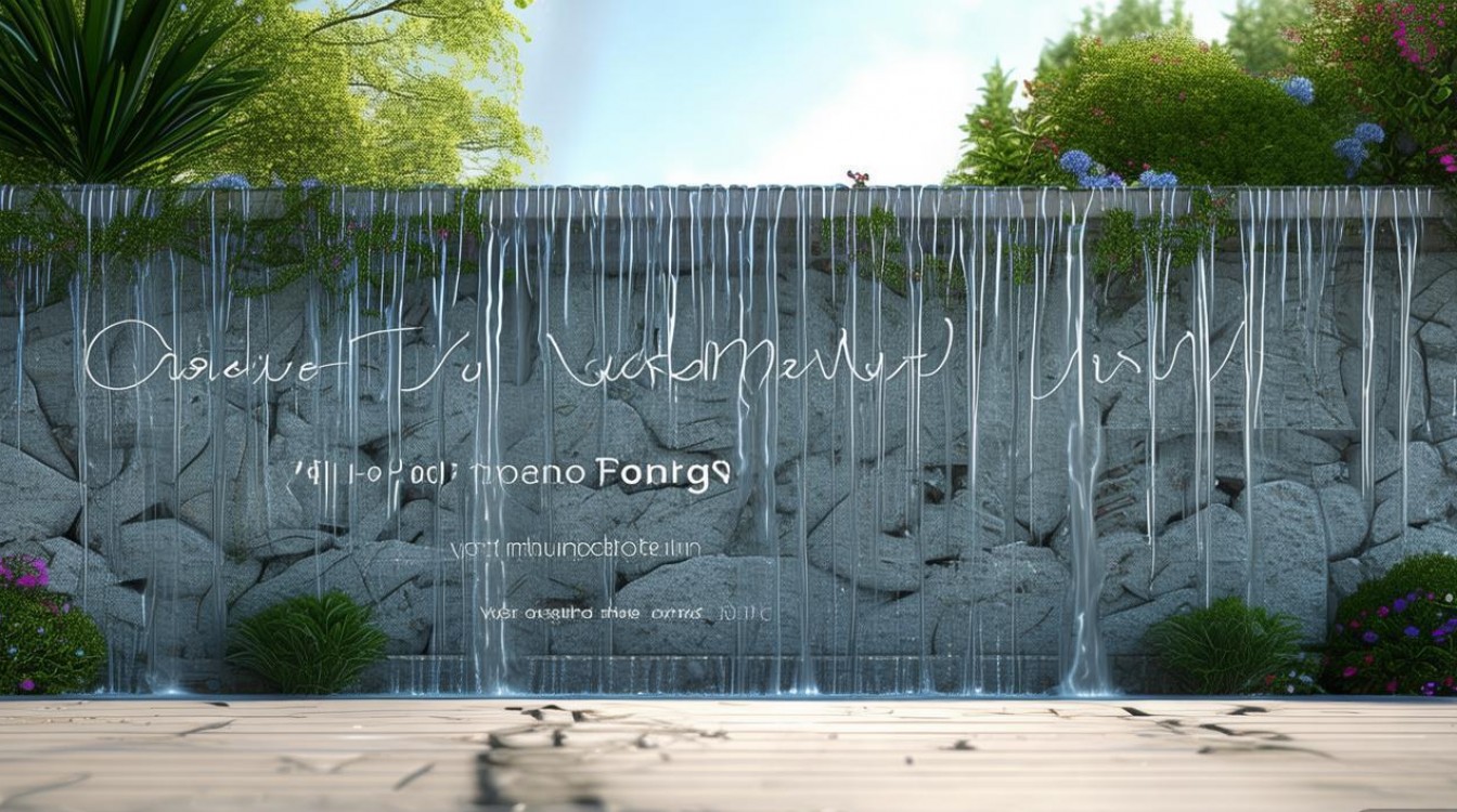 创意流水墙-图1 创意流水墙-图1