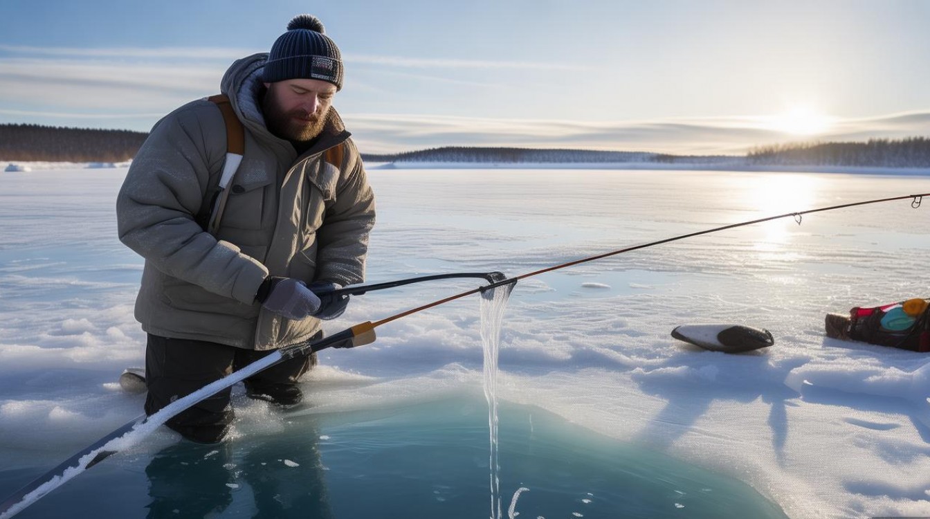 冬天钓鱼打窝技巧-图1