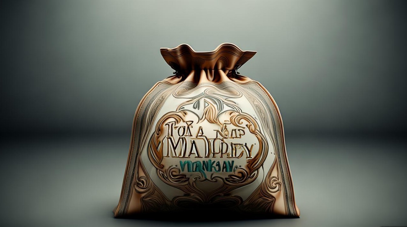 钱袋创意画-图1