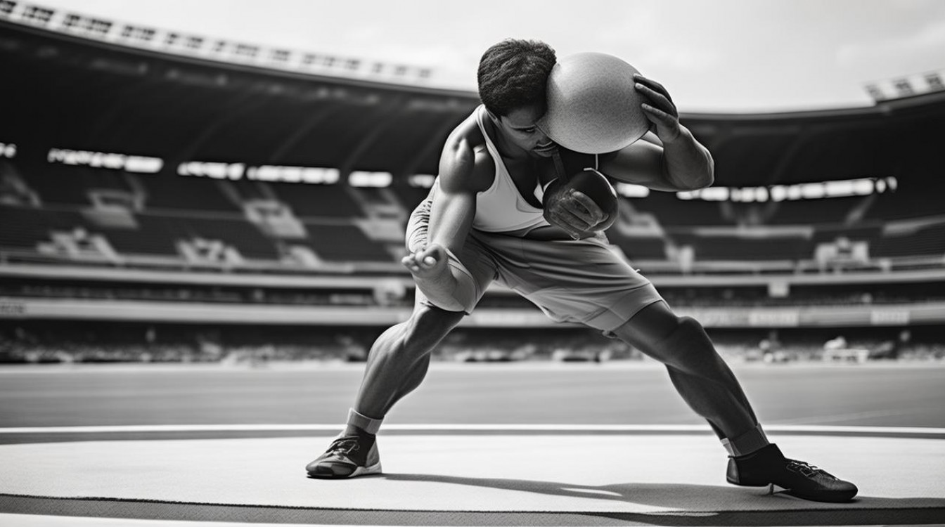 铅球投掷技巧,如何提升投掷远度?-图1 铅球投掷技巧,如何提升投掷远度?-图1