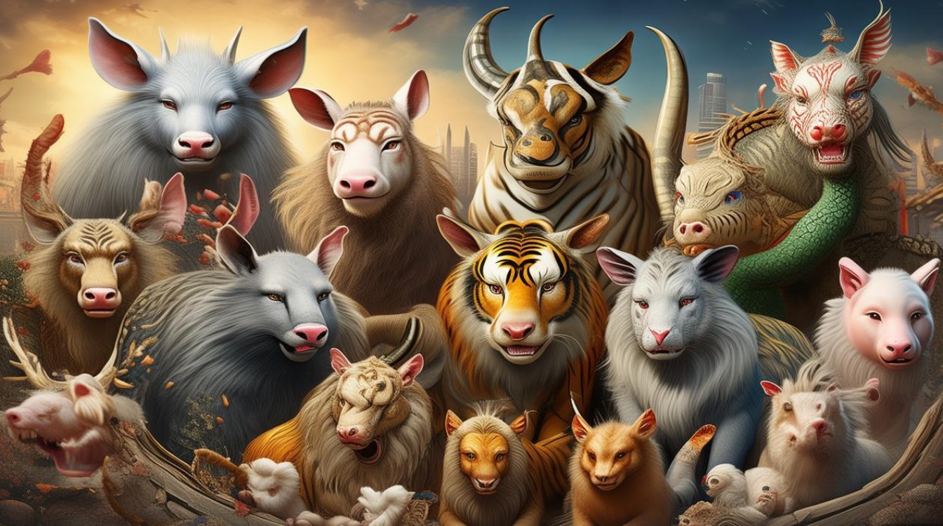 十二生肖创意画，如何画出生肖灵魂？-图1