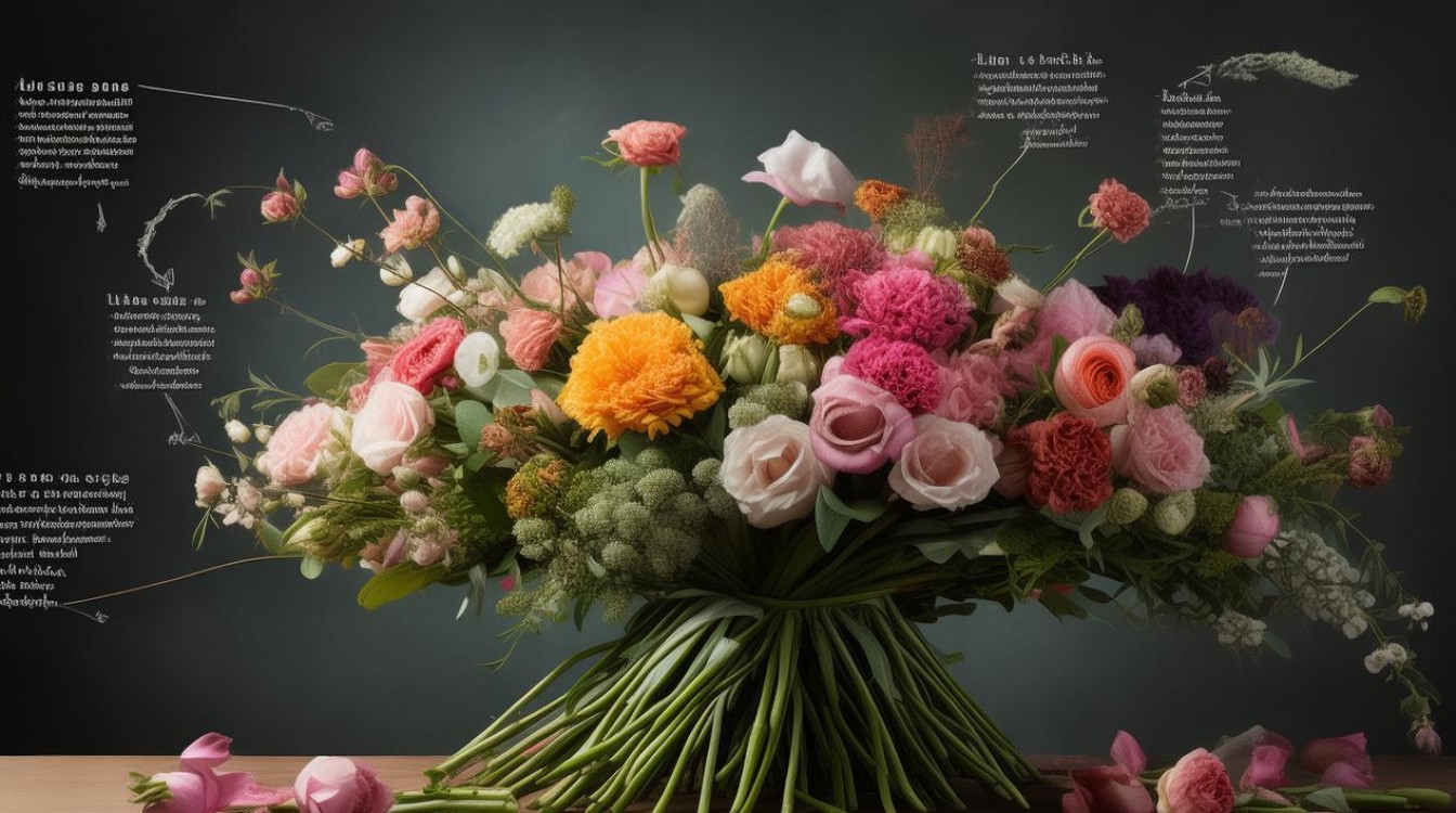 插花束技巧，新手如何快速上手？-图1