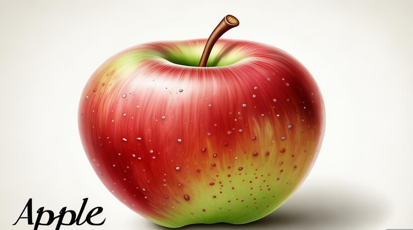 苹果创意速写，如何捕捉灵感与形态？-图1