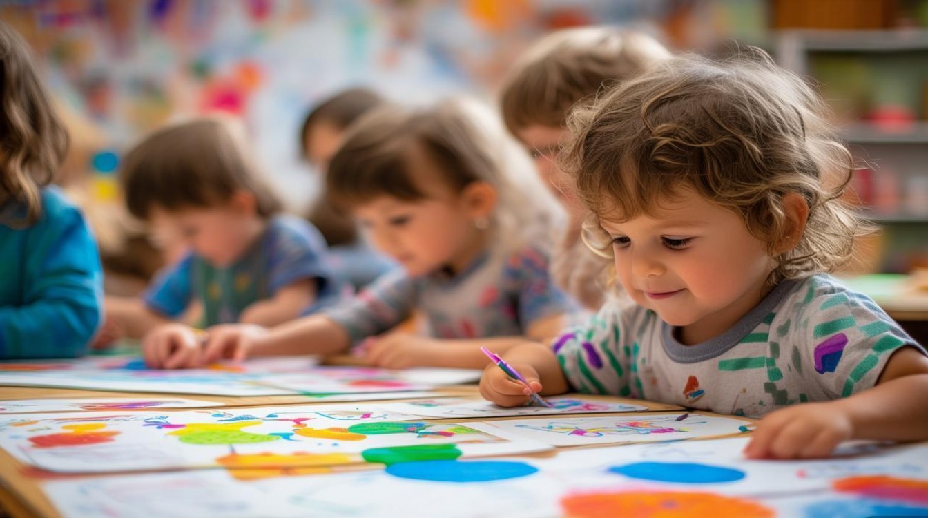 幼儿园小班创意画,如何激发3岁娃的想象力?-图1 幼儿园小班创意画,如何激发3岁娃的想象力?-图1