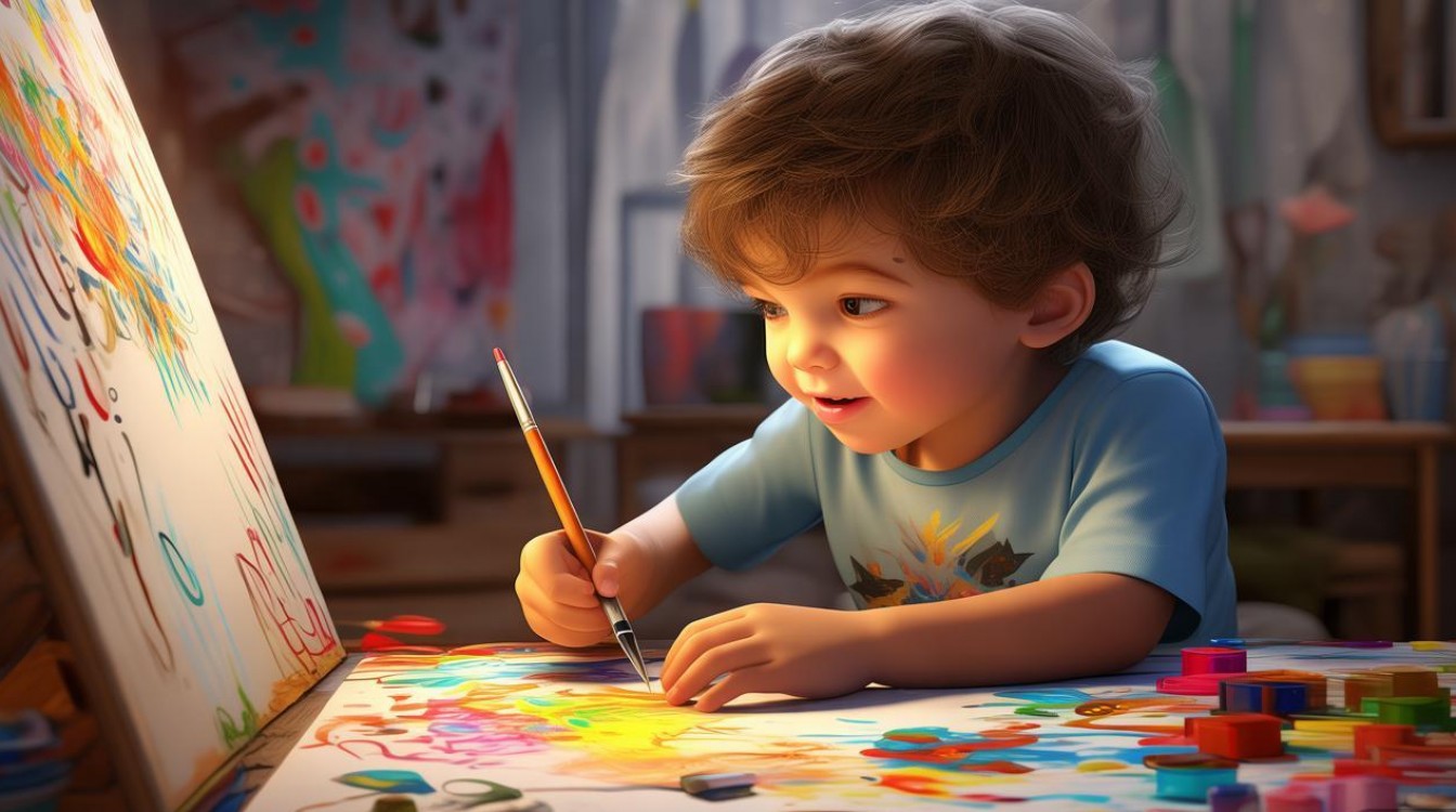 儿童创意绘画如何激发无限想象力？-图1