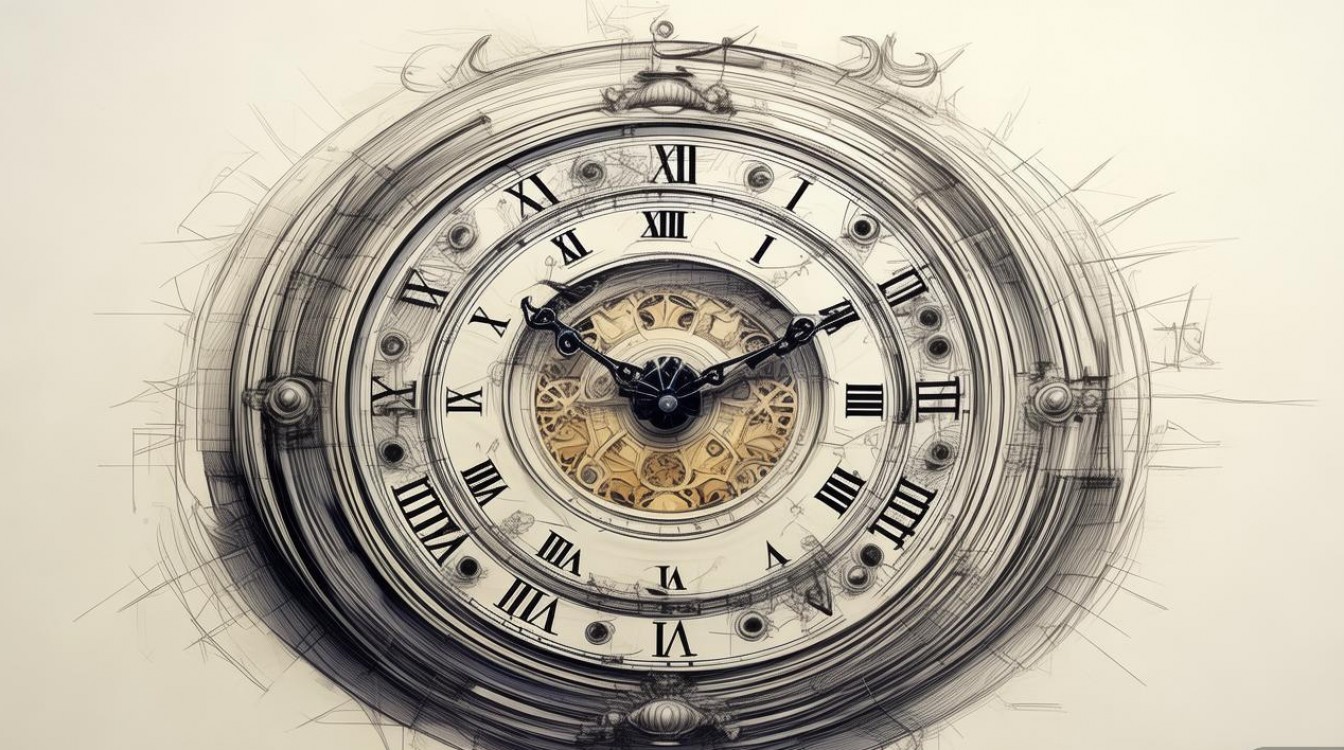 创意素描时钟，如何画出时间的故事感？-图1