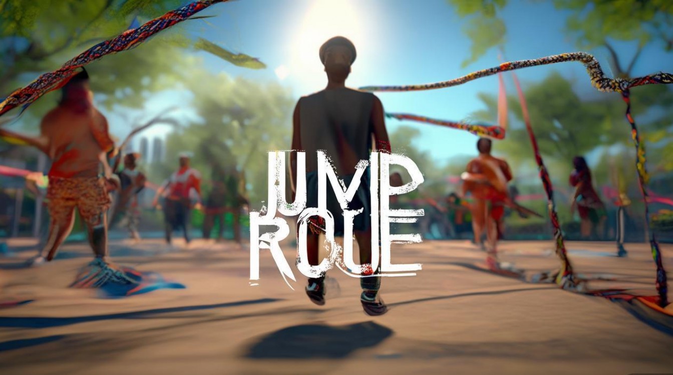 跳绳创意画,绳子如何变画笔?-图1 跳绳创意画,绳子如何变画笔?-图1