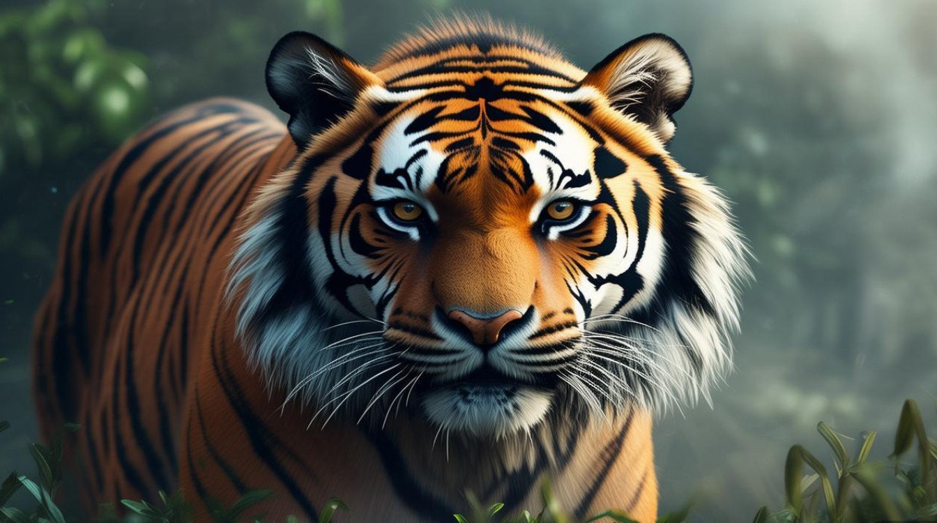 虎的创意，如何突破传统形象？-图1