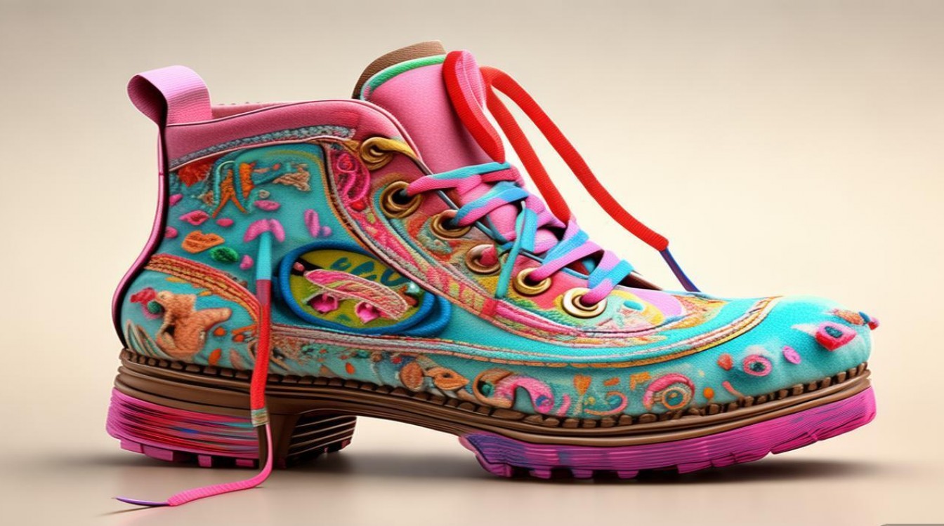 鞋子创意画儿童-图1