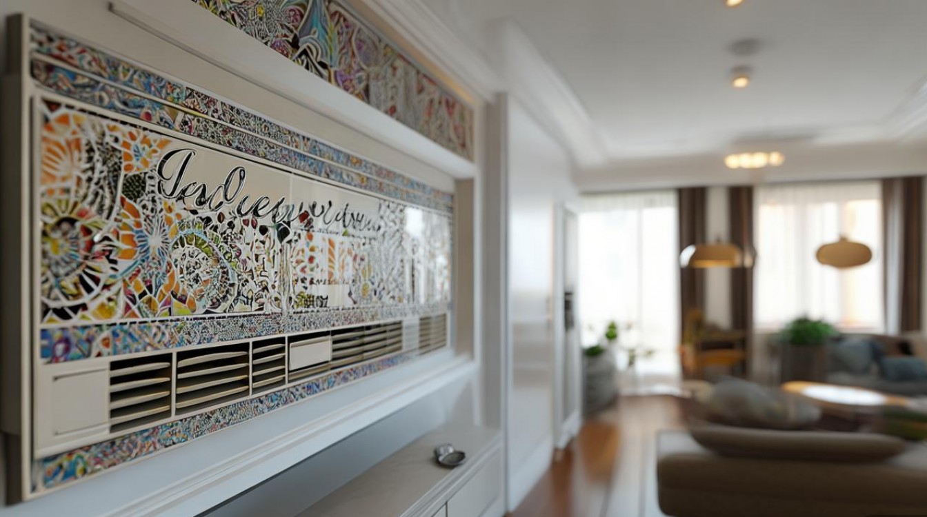 空调管遮挡创意装饰-图1