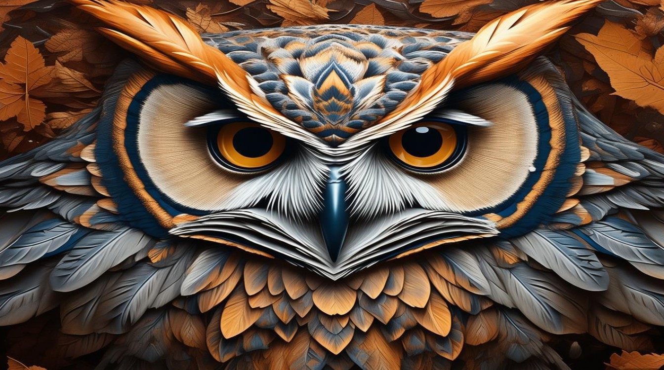 猫头鹰创意作品有何独特巧思？-图1