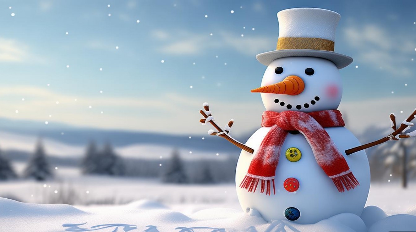 创意雪人图片怎么拍出冬日童话感？-图1