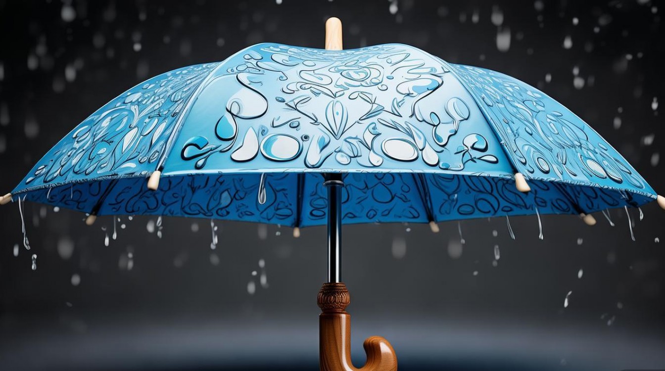 创意画雨伞-图1