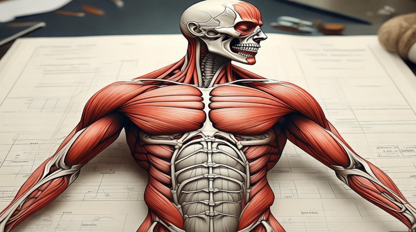 解剖图如何素描出人体创意?-图1 解剖图如何素描出人体创意?-图1