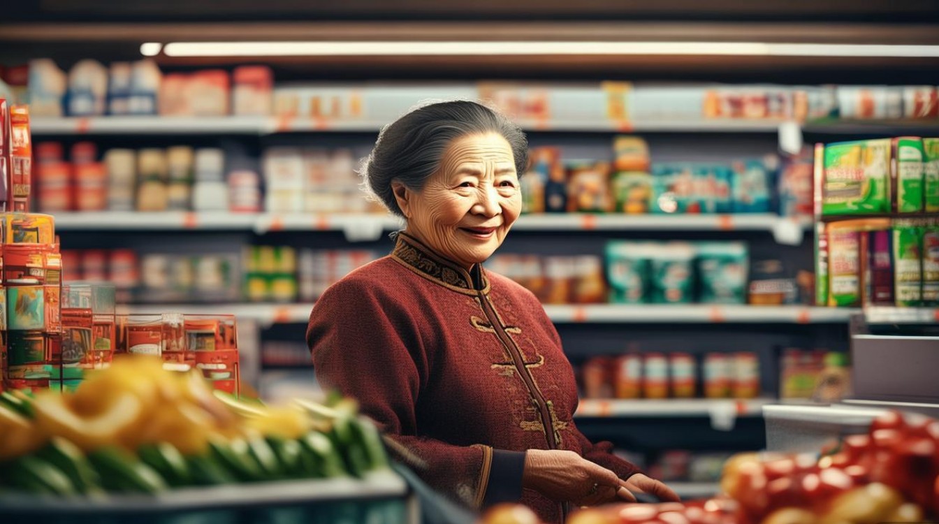 超市大妈创意图片为何让人忍俊不禁？-图1