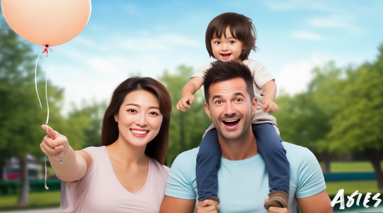 一家三口创意照相姿势-图1