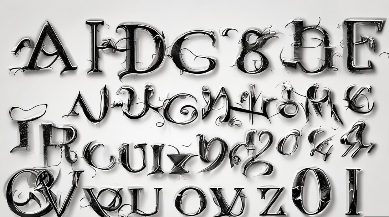 字母的创意手绘-图1 字母的创意手绘-图1