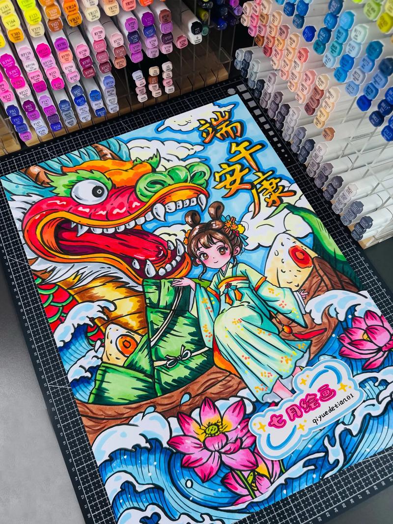 创意龙舟画，如何绘出传统新意？-图3