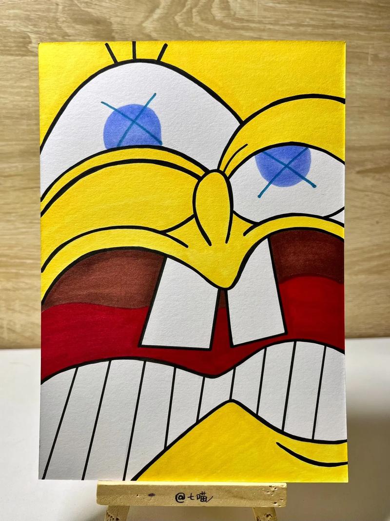 马勺创意图片海绵宝宝-图1