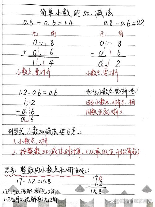 小数加减的技巧-图3