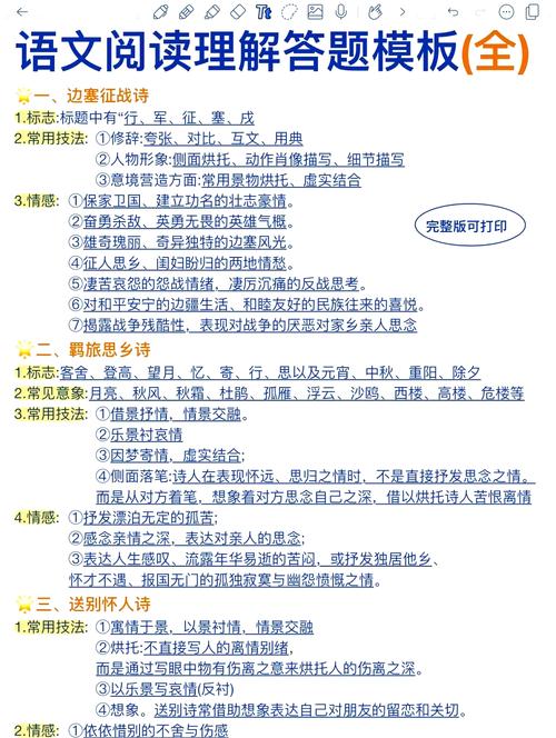 高三语文阅读理解技巧-图1 高三语文阅读理解技巧-图1