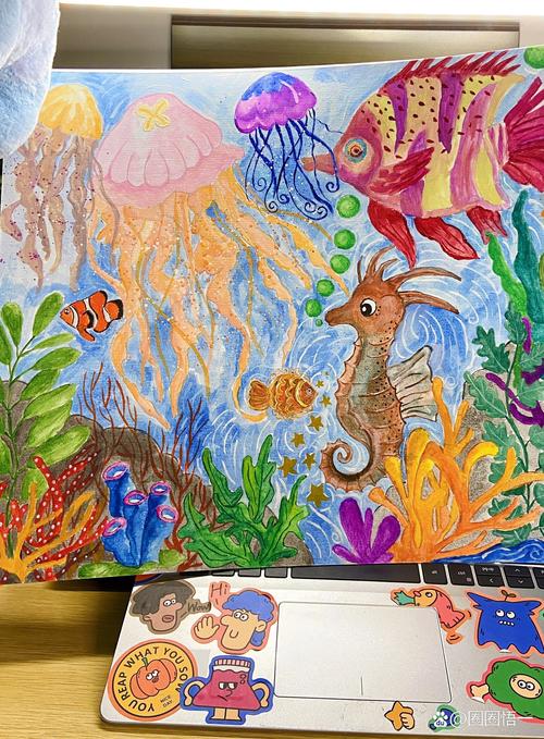 海洋世界儿童画创意-图1 海洋世界儿童画创意-图1
