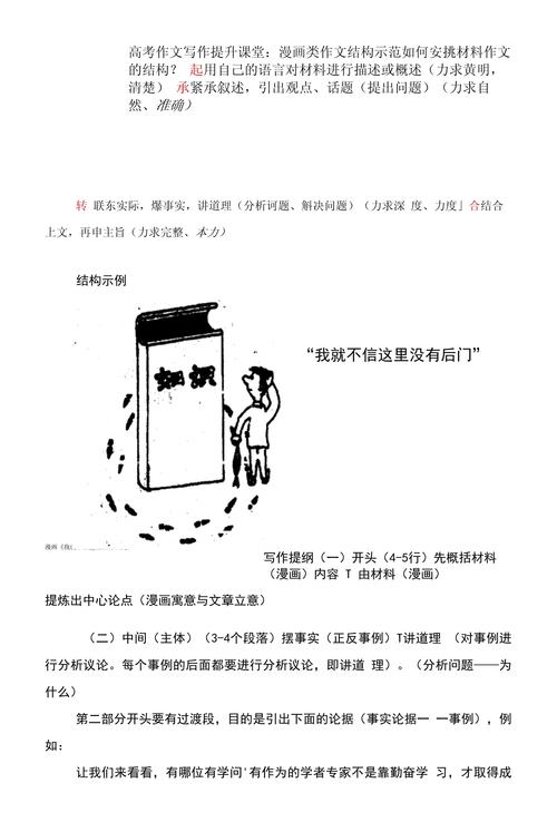 看漫画写作文的技巧-图3 看漫画写作文的技巧-图3