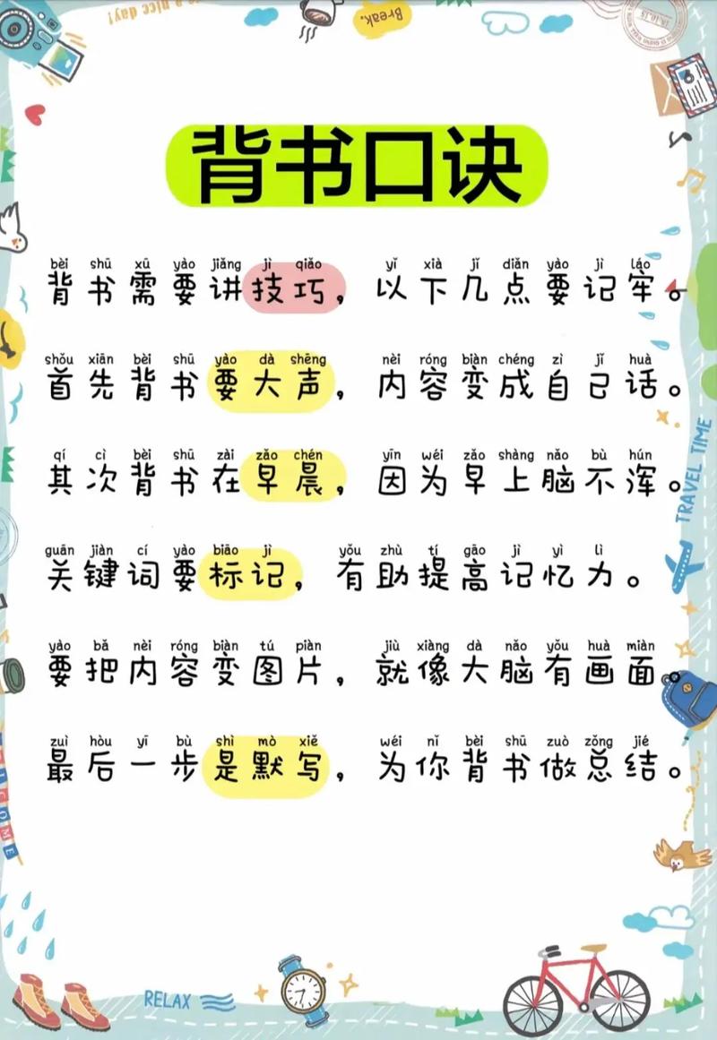 孩子背书的技巧-图1 孩子背书的技巧-图1