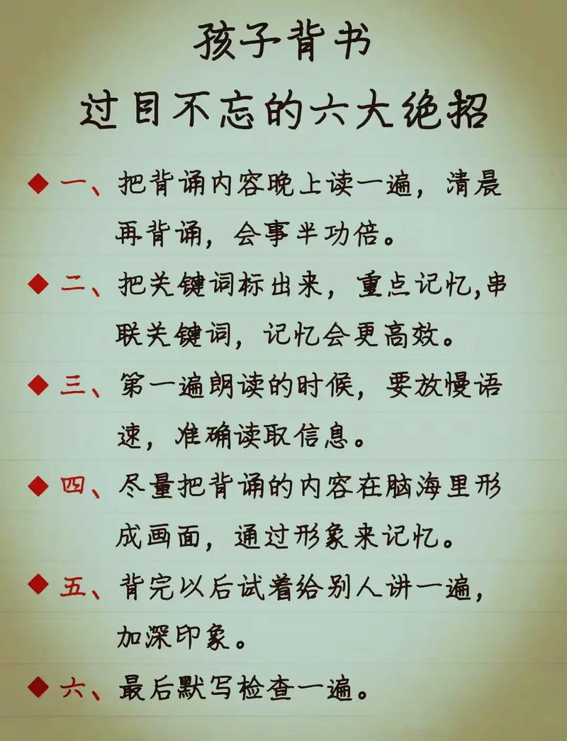 孩子背书的技巧-图2