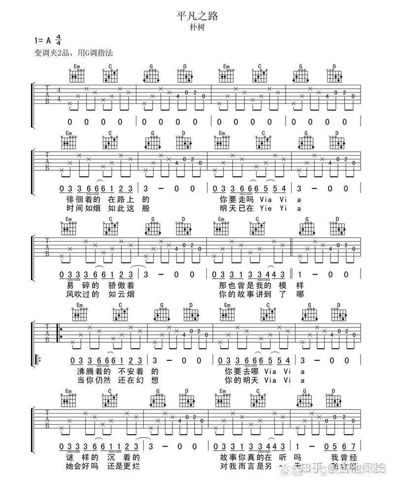 平凡之路唱歌技巧-图1 平凡之路唱歌技巧-图1
