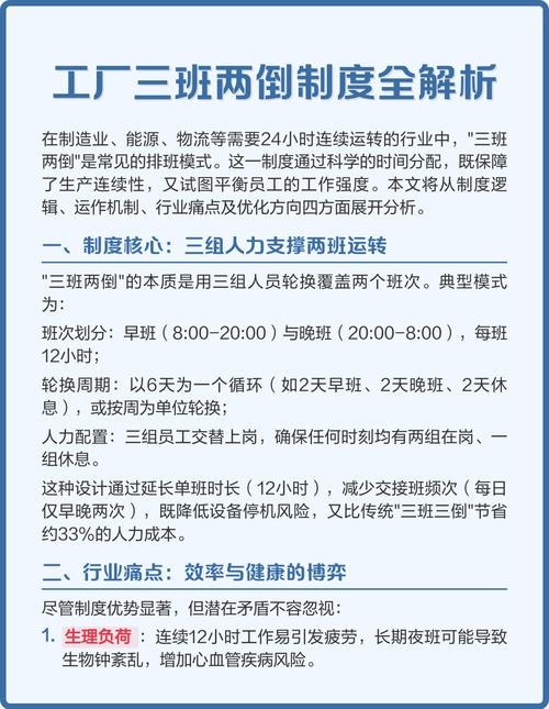 工厂排班技巧-图2