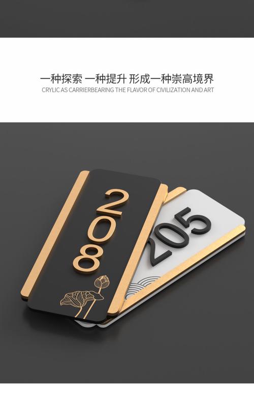 创意门牌号设计图片-图3 创意门牌号设计图片-图3