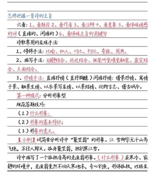 初中古诗答题技巧有哪些？-图2