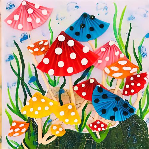 幼儿园大班创意画图片-图1