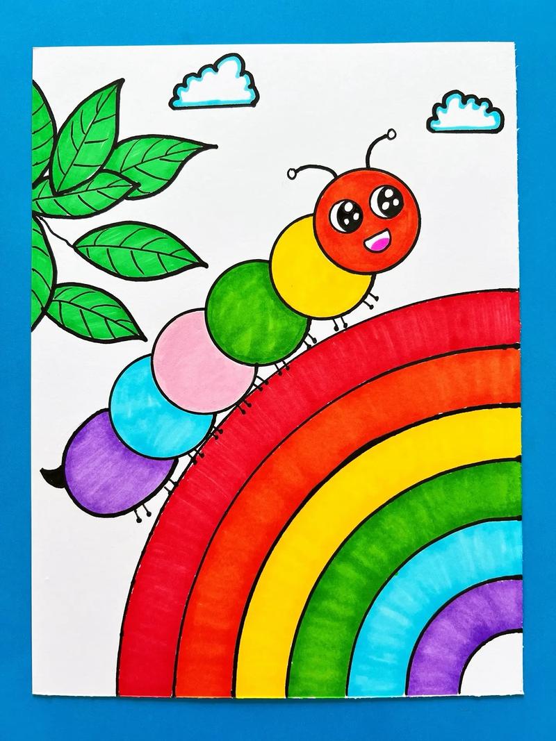 幼儿园大班创意画图片-图2